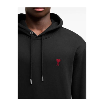 Black Red De Coeur Hoodie