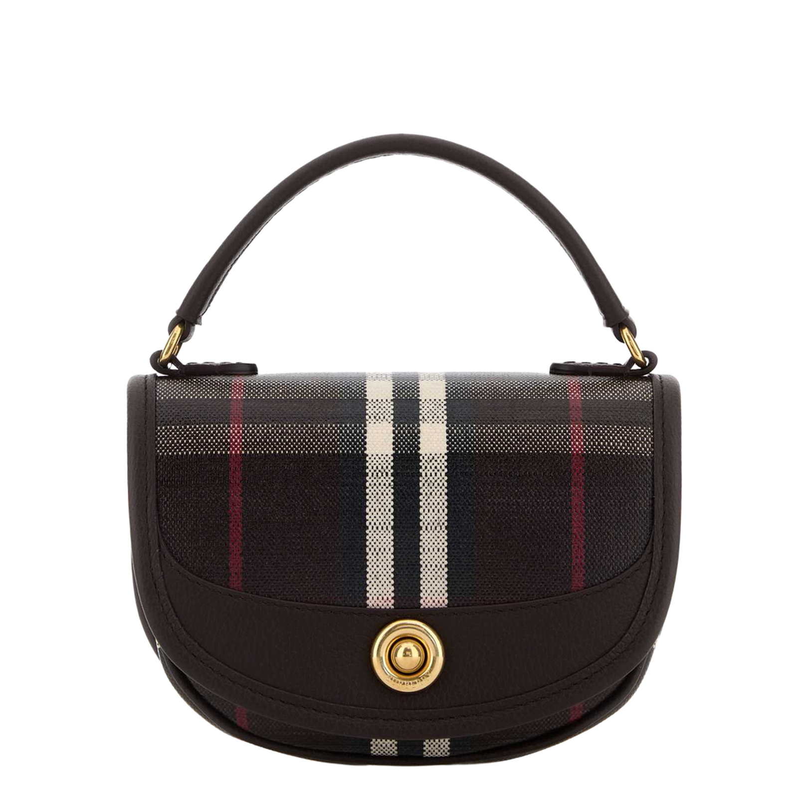 Printed canvas mini Highlands handbag
