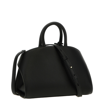 Mini Hug Top Handle Bag in Calf Leather
