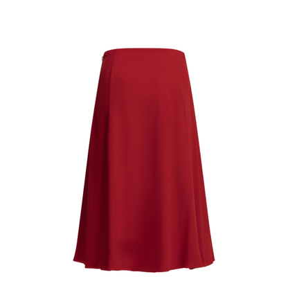 MAYFEYR - Valentino - Flared Midi Skirt In Silk - 9B3RAF681MHR9M