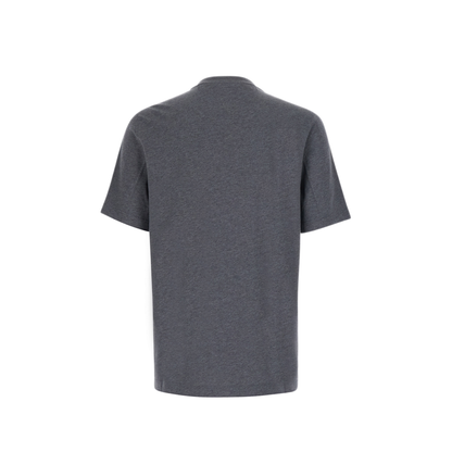 MAYFEYR - Brunello Cucinelli - Grey T Shirt With Printed Logo - M0B138519C080