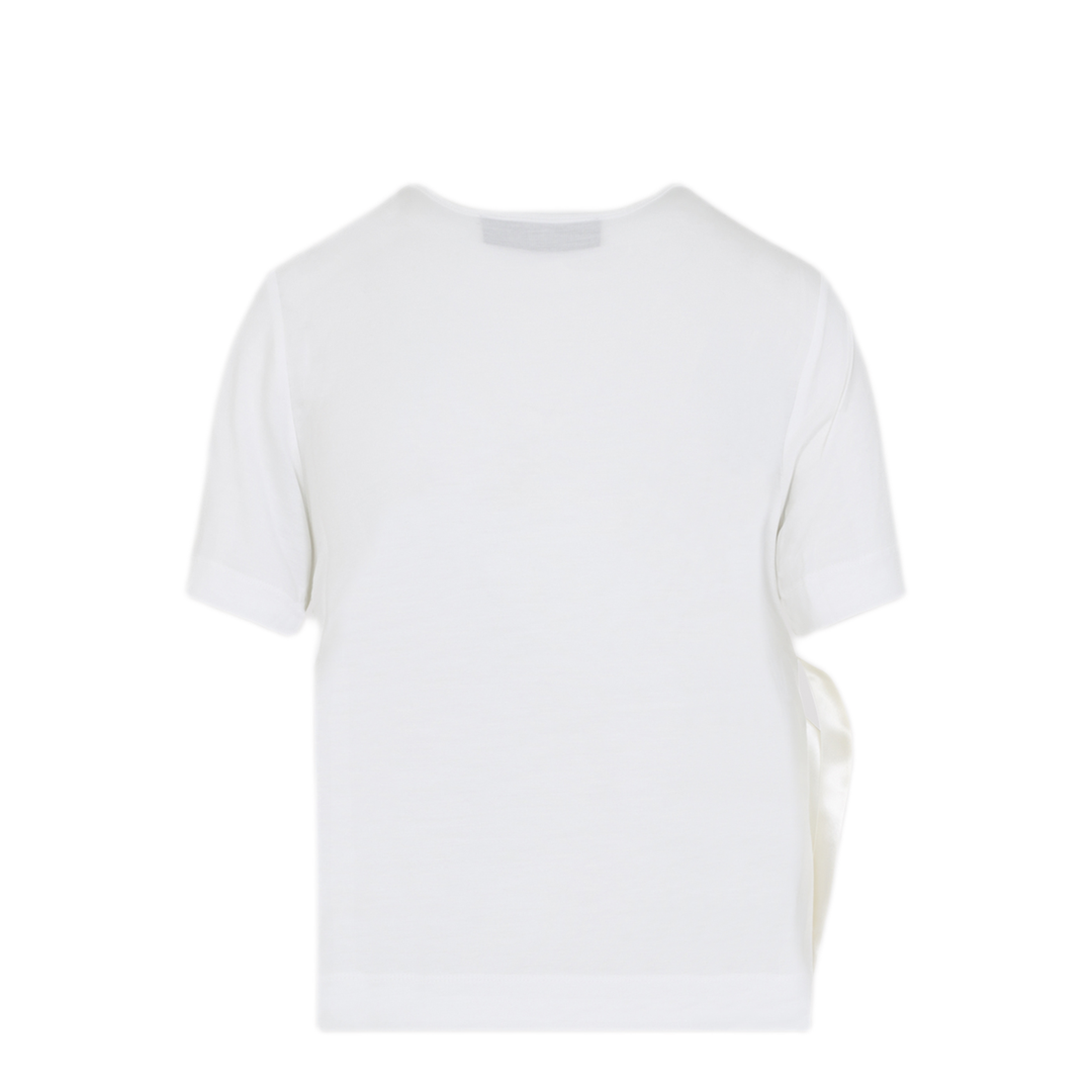MAYFEYR - Simone Rocha - Bow Sash Easy T-Shirt - 54530571IVORY