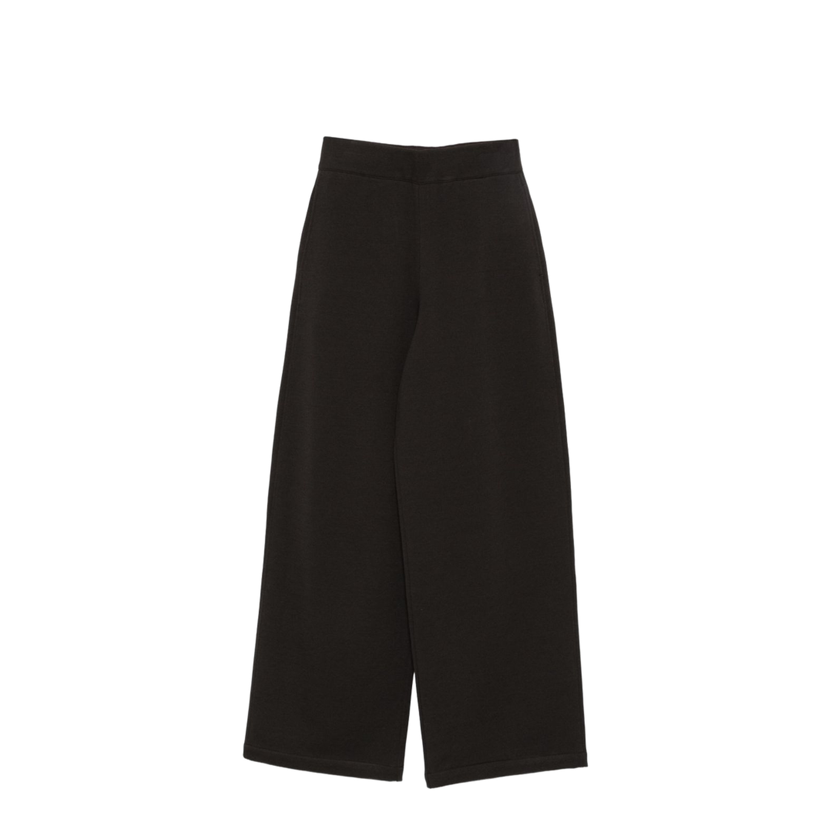 Dark Roast Wide Leg High Waist Trousers