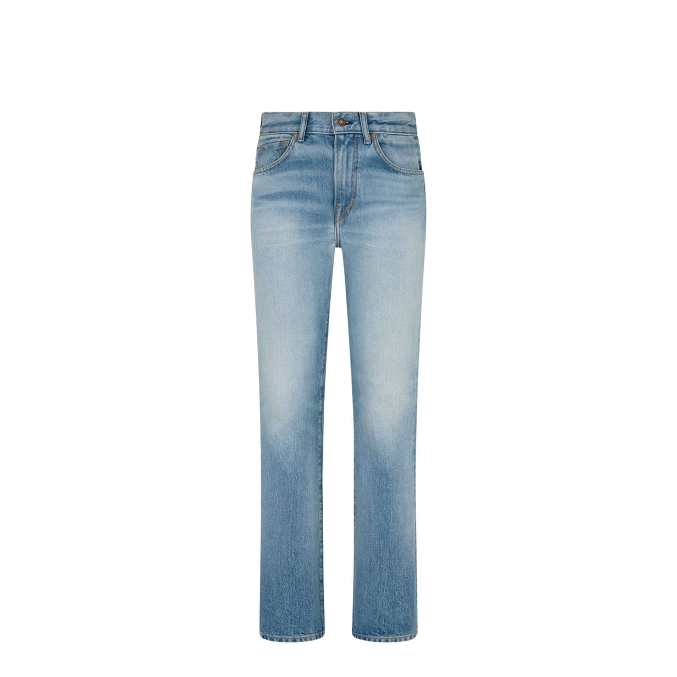 Washed Denim Jeans