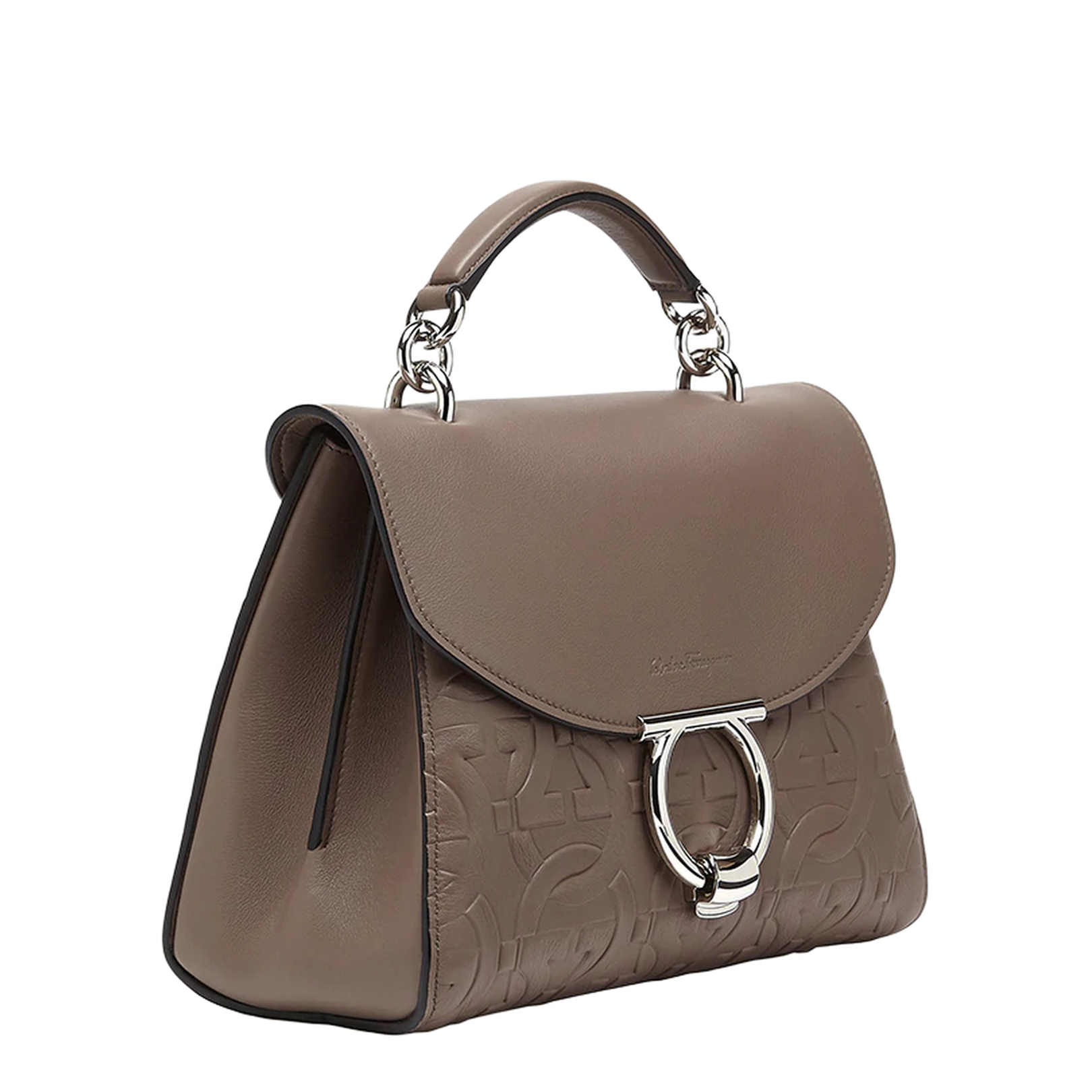 Margot Gancini Embossed Shoulder Bag