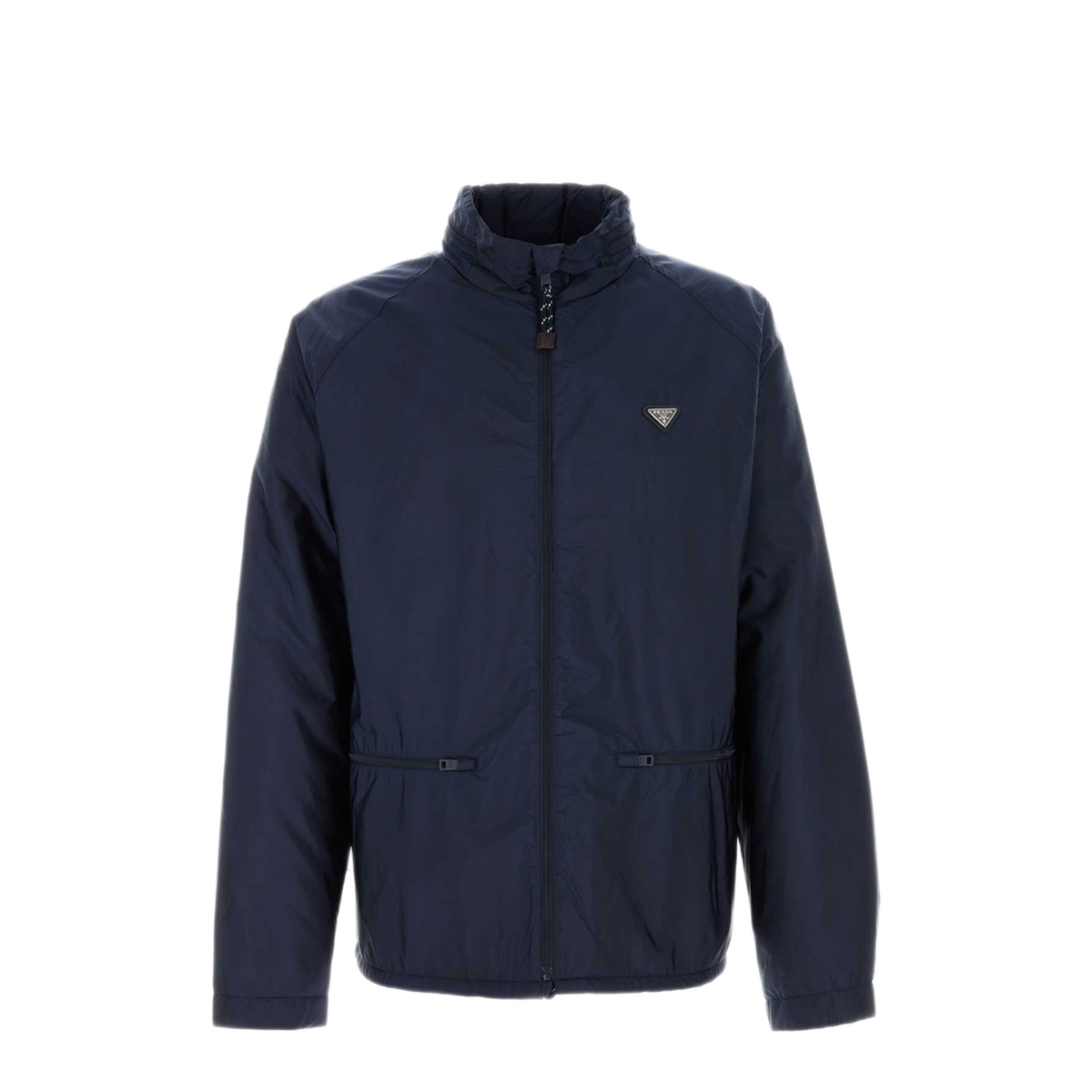 MAYFEYR - Prada - Navy Blue Re Nylon Jacket - SGD071SOOO1WQ9F0ABM