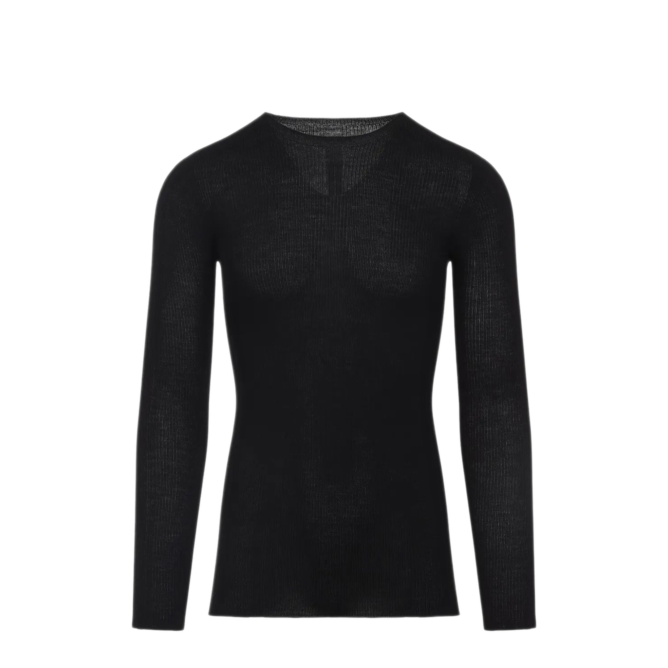 MAYFEYR - Rick Owens - Ribbed Round Neck - RU02E1637RIBM09