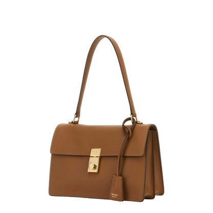 Camel Leather Handbag