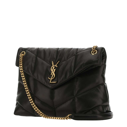 Puffer Medium Nappa leather Shoulder Bags - Black