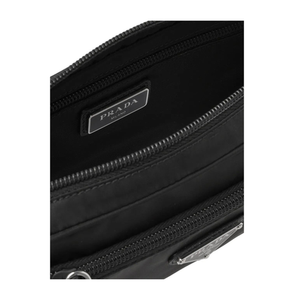 MAYFEYR - Prada - Re-Nylon And Saffiano Leather Belt Bag - 2VL977VWOO2DMG