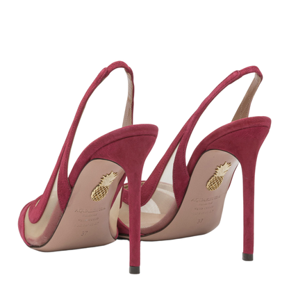 MAYFEYR - Aquazzura - "Lune 105 Mm" Slingbacks - LNEHIGL0SFECD3