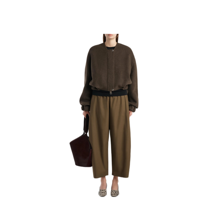 MAYFEYR - Khaite - Wool Bomber Jacket - 6241547716