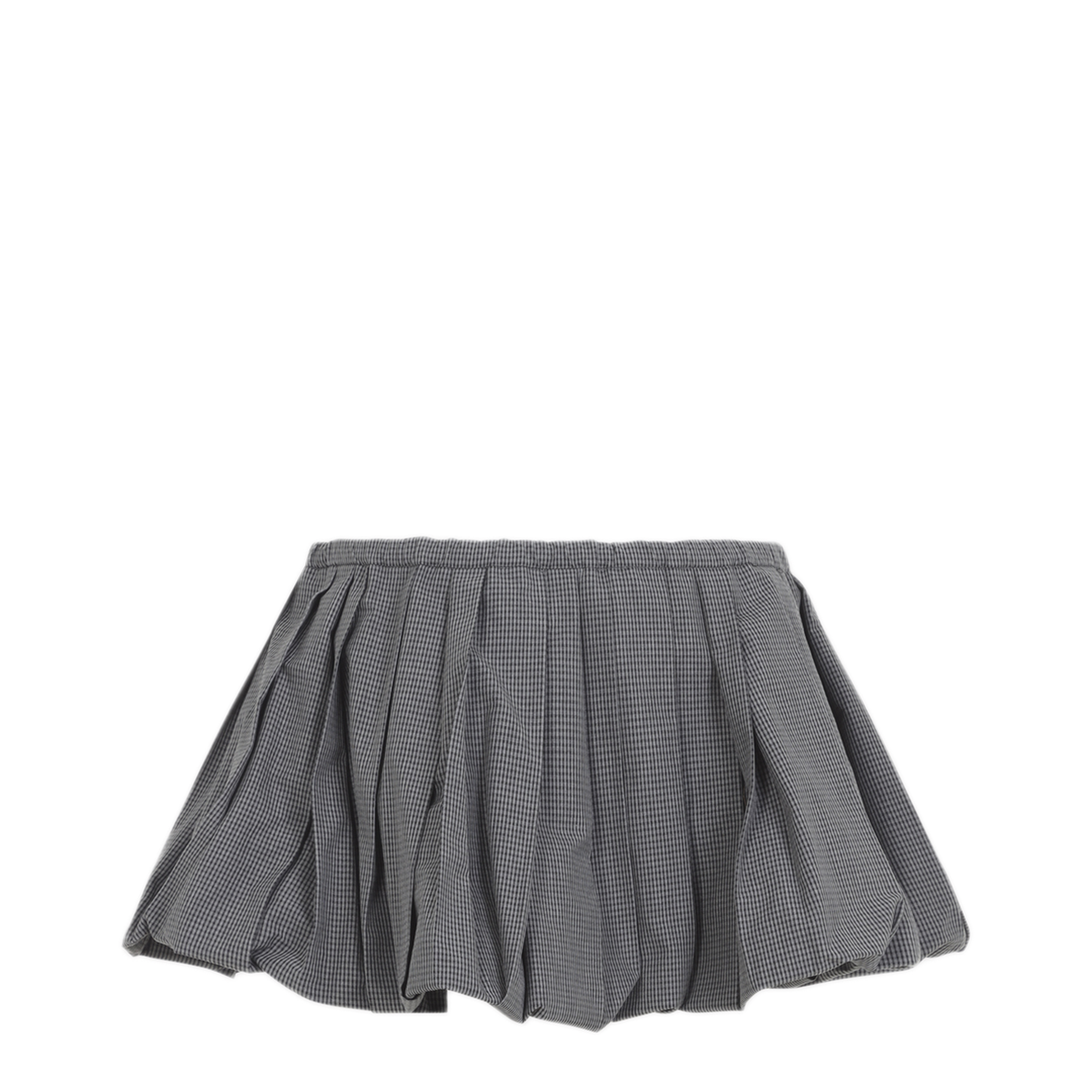 MAYFEYR - Miu Miu - Plissé Check Mini Skirt - MG2723SOOO19OSF0031