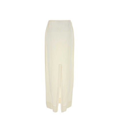 Logo-Embroidered Skirt