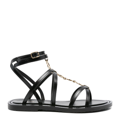 Strappy Jewel Sandal in Calfskin