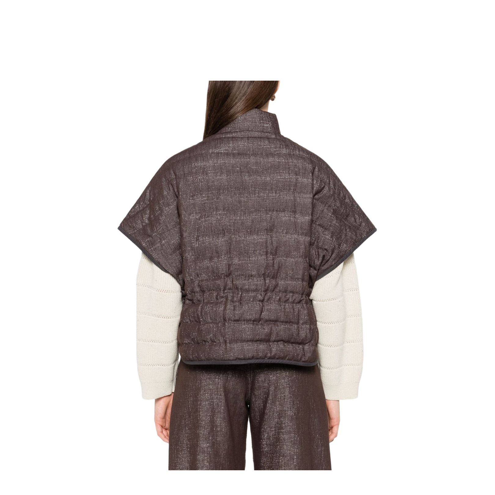 Short Sleeves Down Jacket