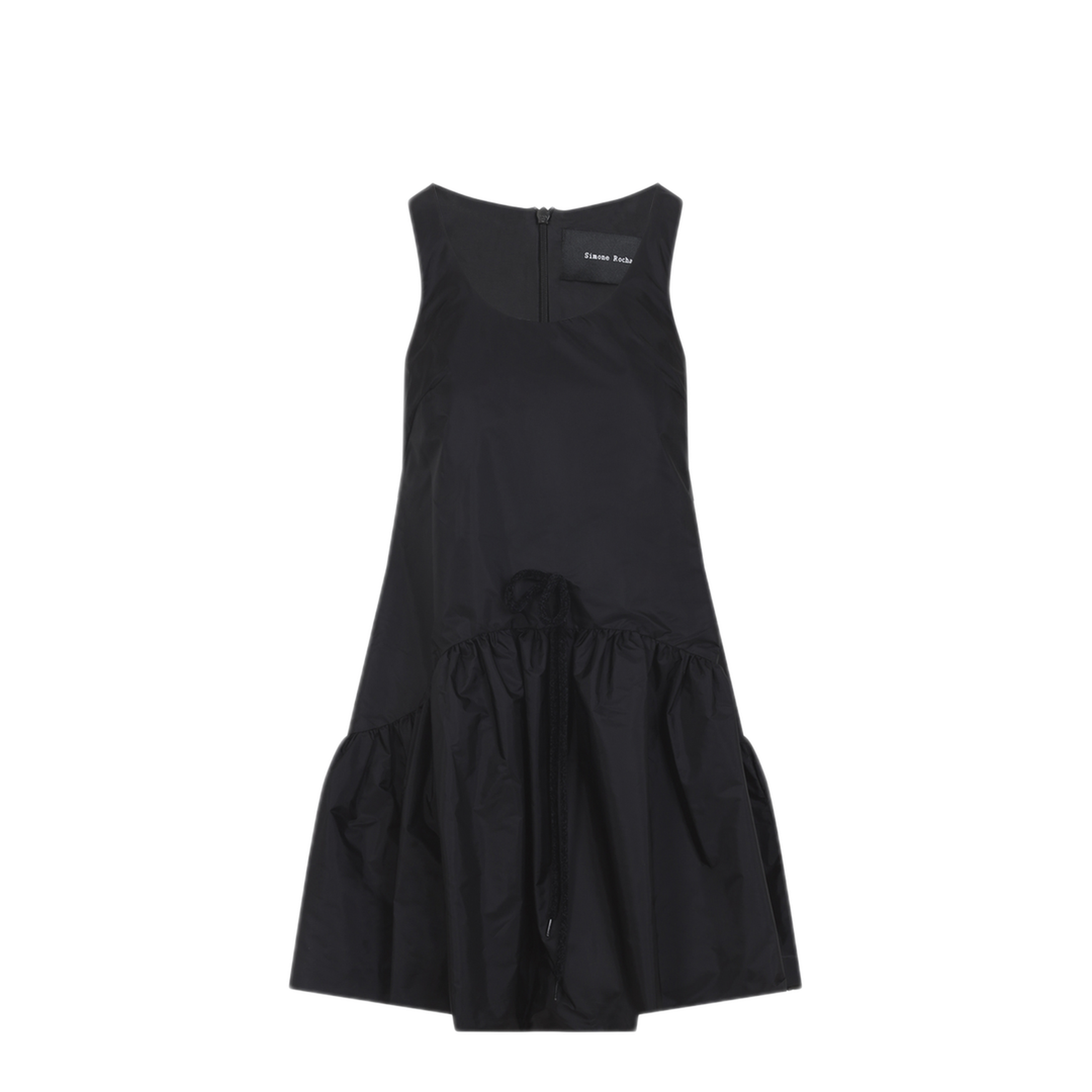 MAYFEYR - Simone Rocha - Tapered Back Peplum Mini Dress - 74721067BLACK