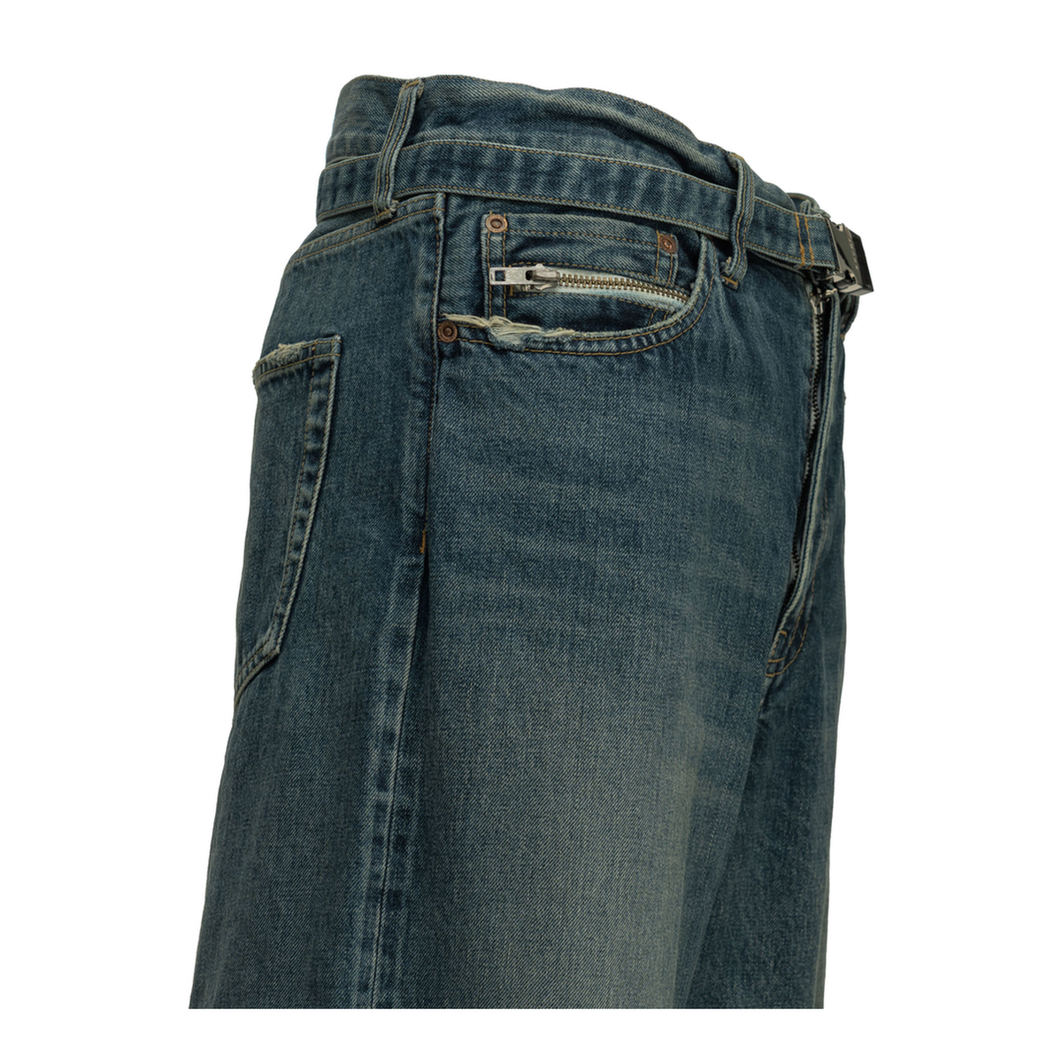 MAYFEYR - Sacai - Beyondexx Wide Leg Jeans - 2604103M401