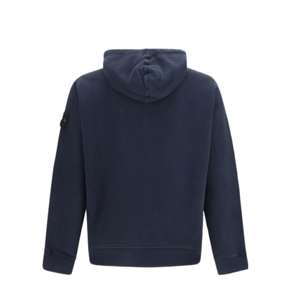 MAYFEYR - Stone Island - Cotton Hoodie With Zip And Compass Logo - L2S156100067S0A20