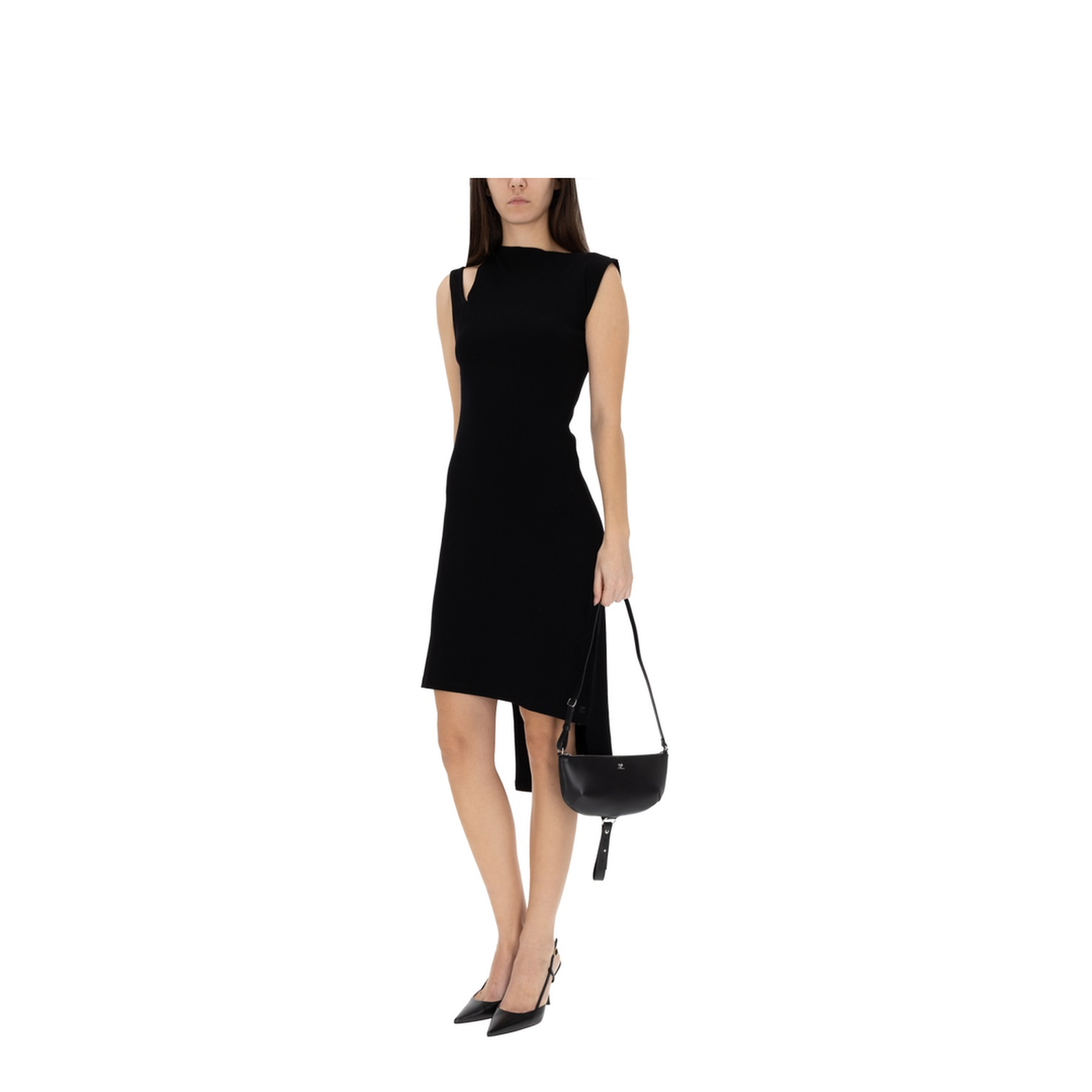 MAYFEYR - Courreges - Ribbed Oblique Dress - 425MRO720FI00019999
