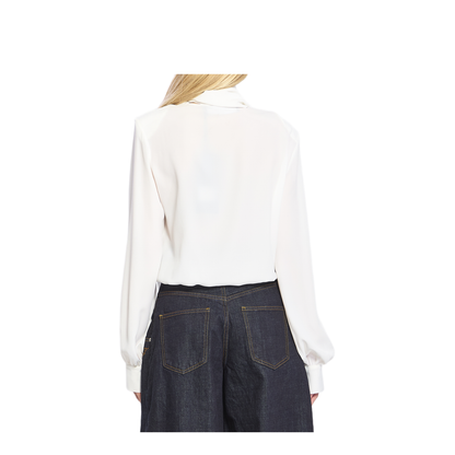 MAYFEYR - Federica Tosi - Wrap Blouse With Scarf - 4110341201