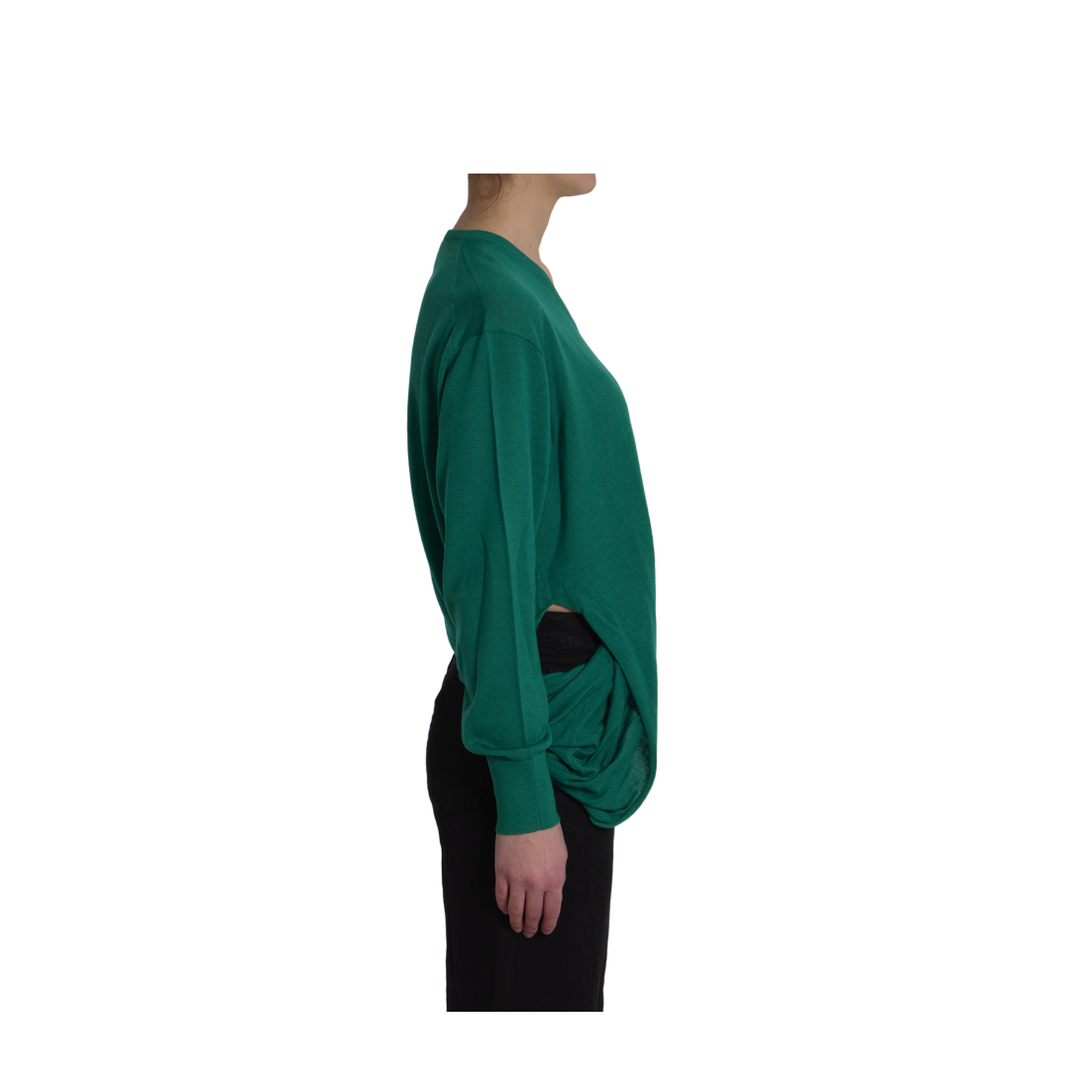 MAYFEYR - Loewe - Green Wool Sweater - S540Y14KHD4100