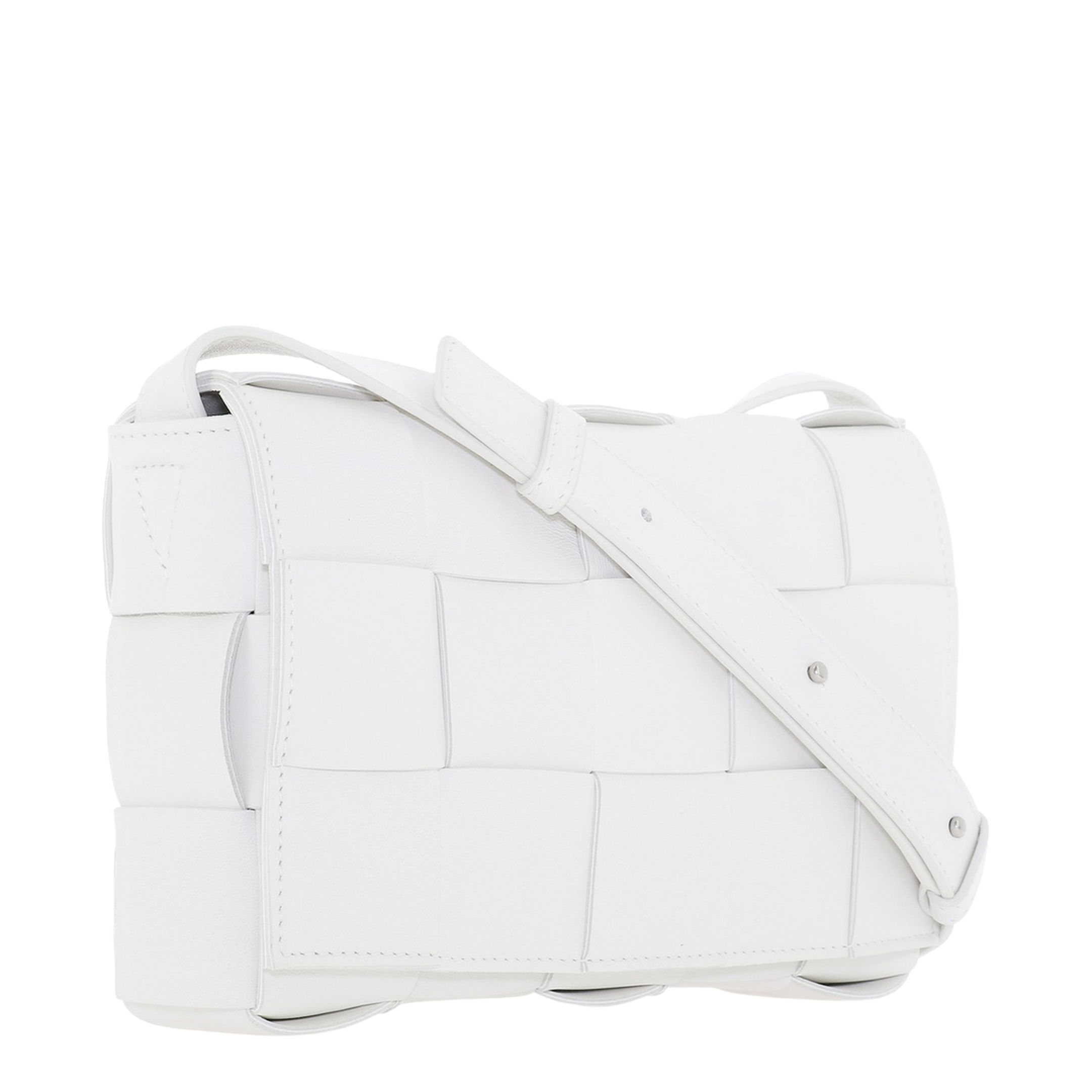 Cassette White Shoulder Bag