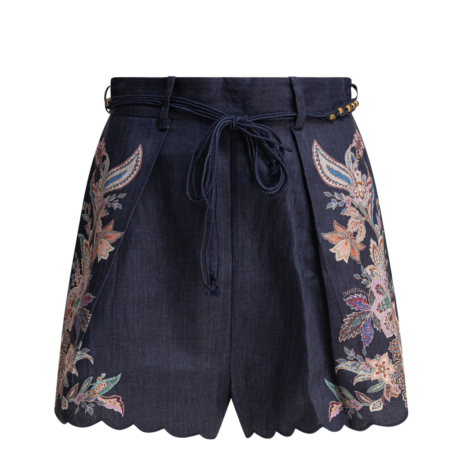 Rhiannon Printed Linen Shorts