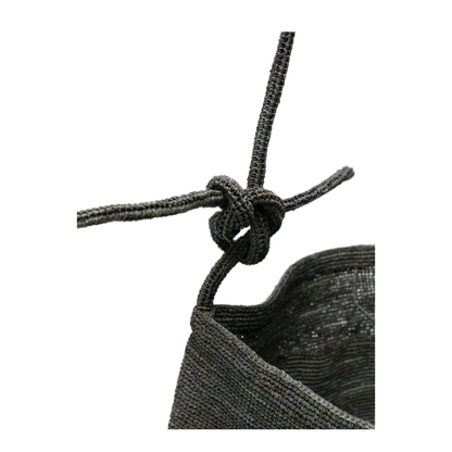 MAYFEYR - Sophie Digard - Dark Grey Woven Effect Shoulder Bag - S147/CRUF/L/RDOUTER