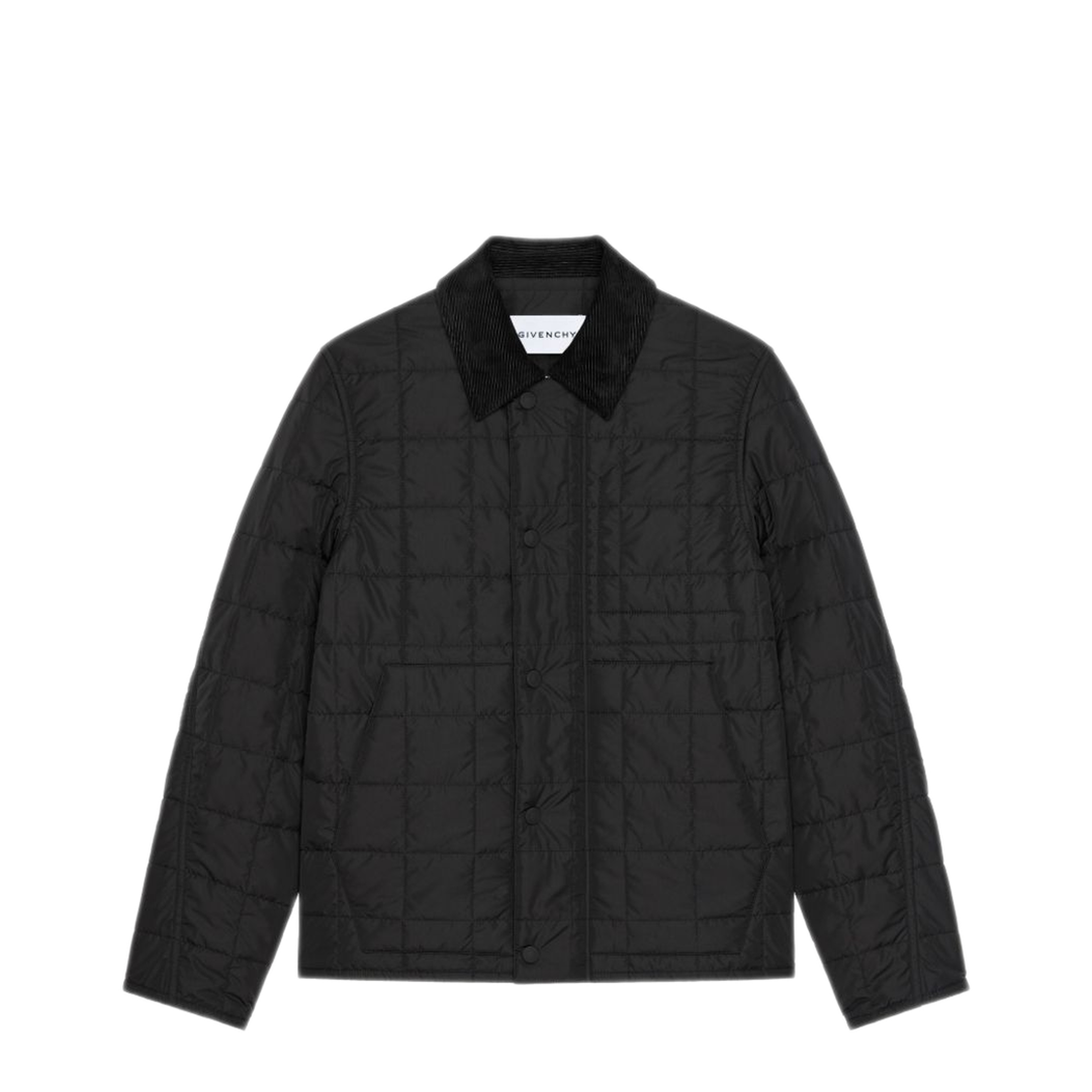 MAYFEYR - Givenchy - Black Quilted Jacket - BM01HS15L8001