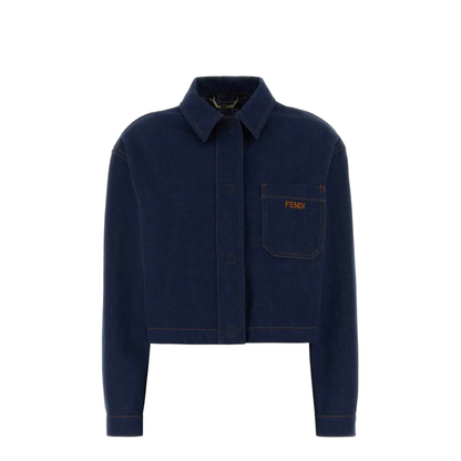 MAYFEYR - Fendi - Cropped Denim Jacket - FLF856AOHS