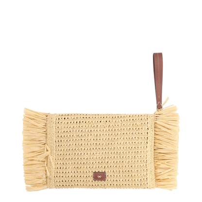 Fringed Clutch Bag