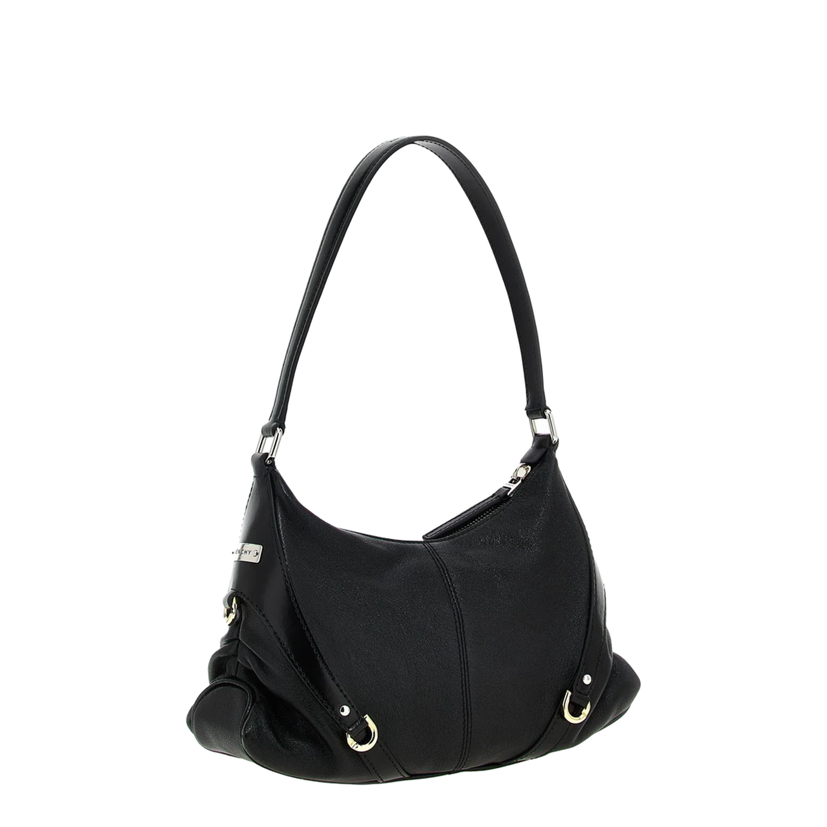 Small Voyou Leather Shoulder Bag