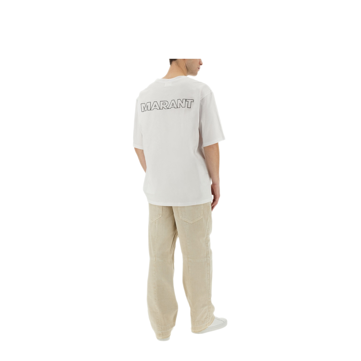 MAYFEYR - Isabel Marant Étoile - Guizy T Shirt - TS0079HBA2N09H20WH