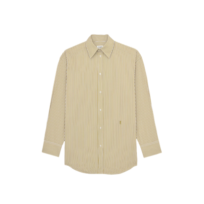 MAYFEYR -  - Striped Cotton Poplin Shirt - 865483Y260D3302