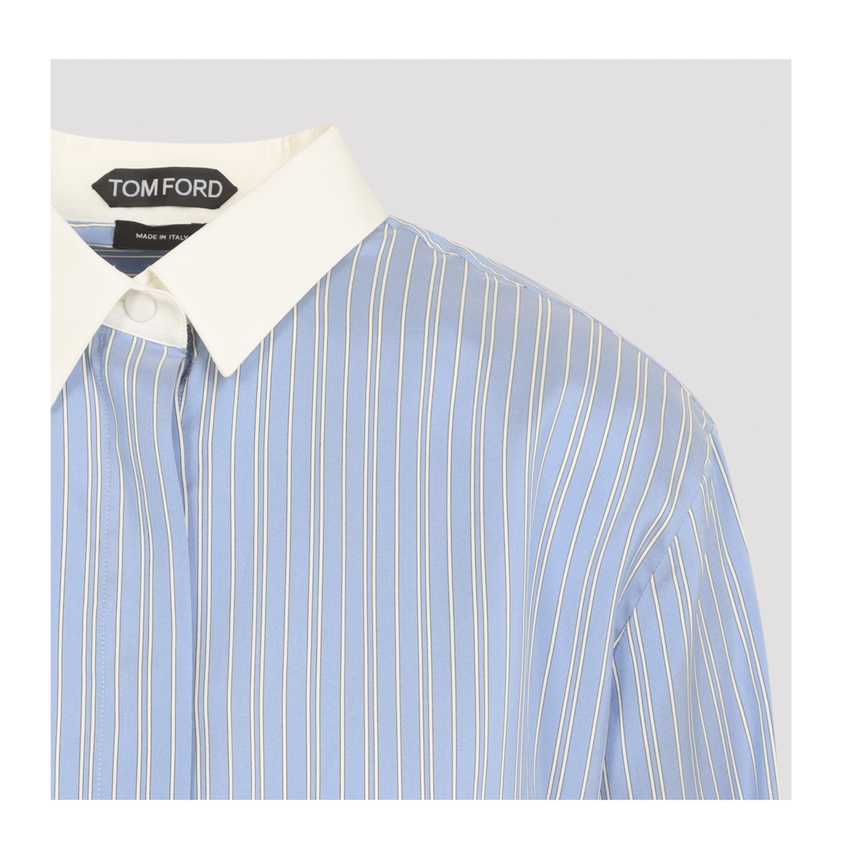 MAYFEYR - Tom Ford - Striped Silk Shirt - CA3355FAX1777UWB