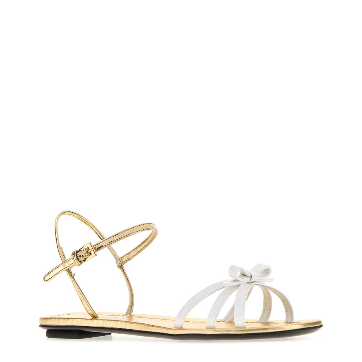 MAYFEYR - Prada - Two Tone Leather Sandals - 1X410OF0052ABOF0009