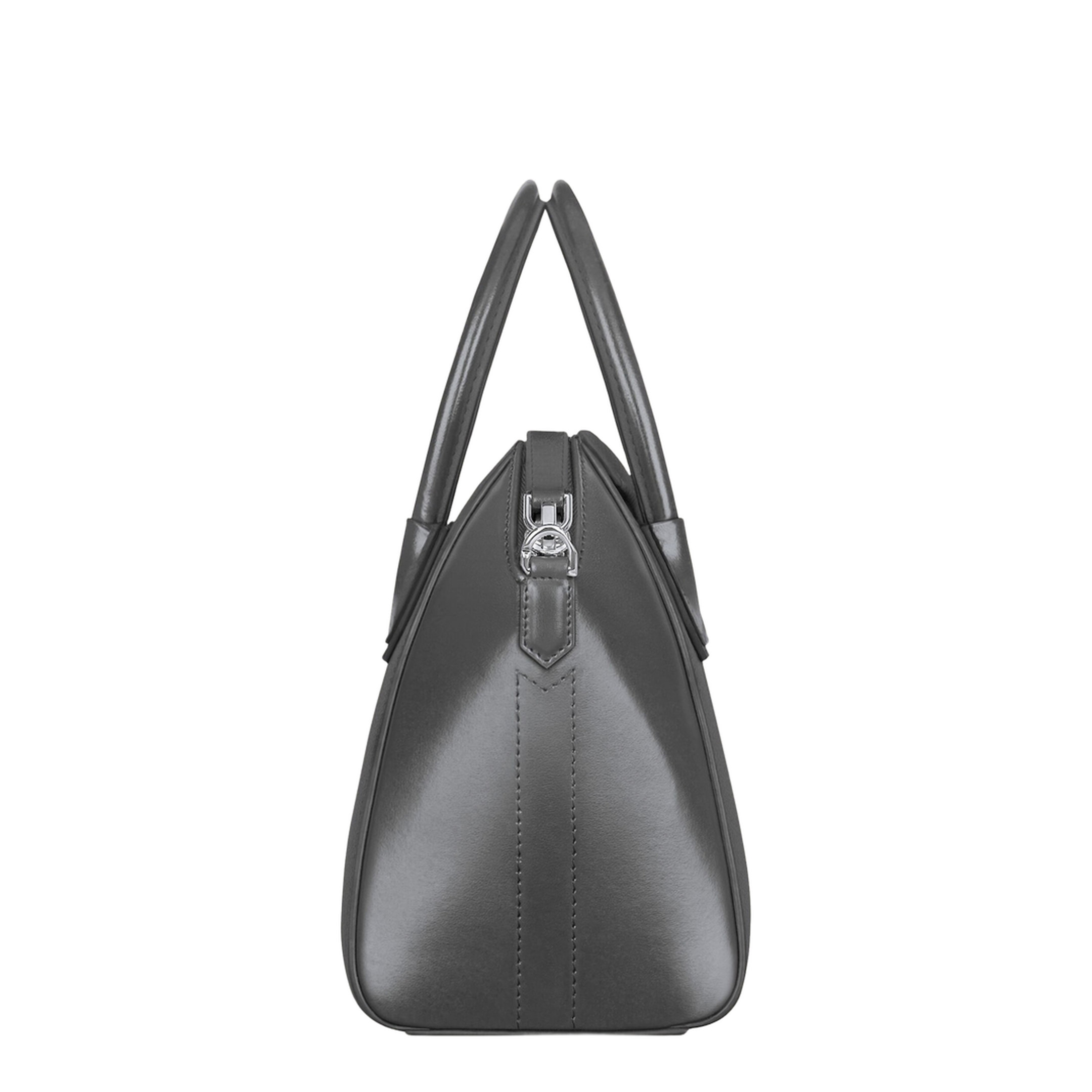 Antigona Small Leather Handbag - Dark Grey