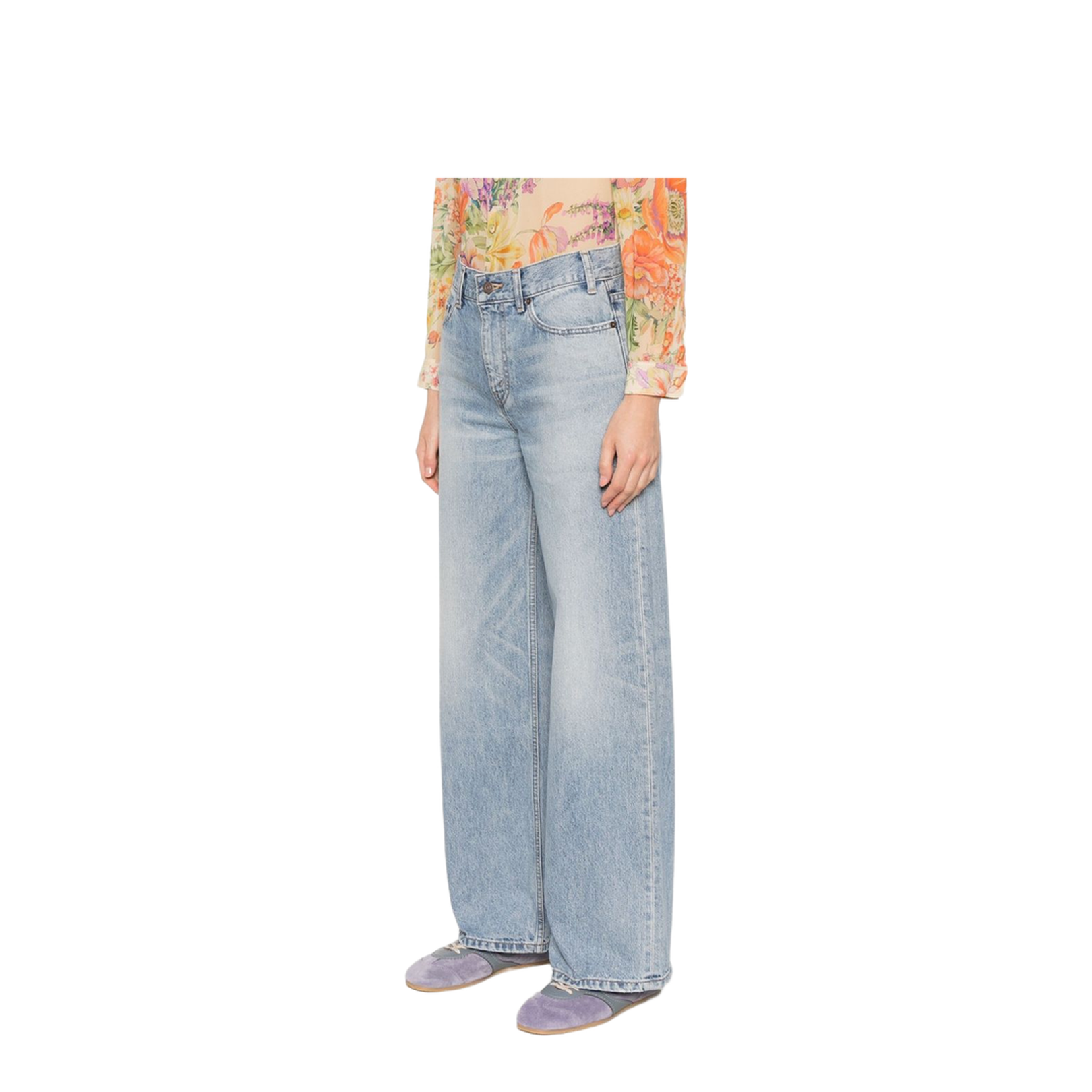 Jolene Jeans in Golden Blue Wash Denim