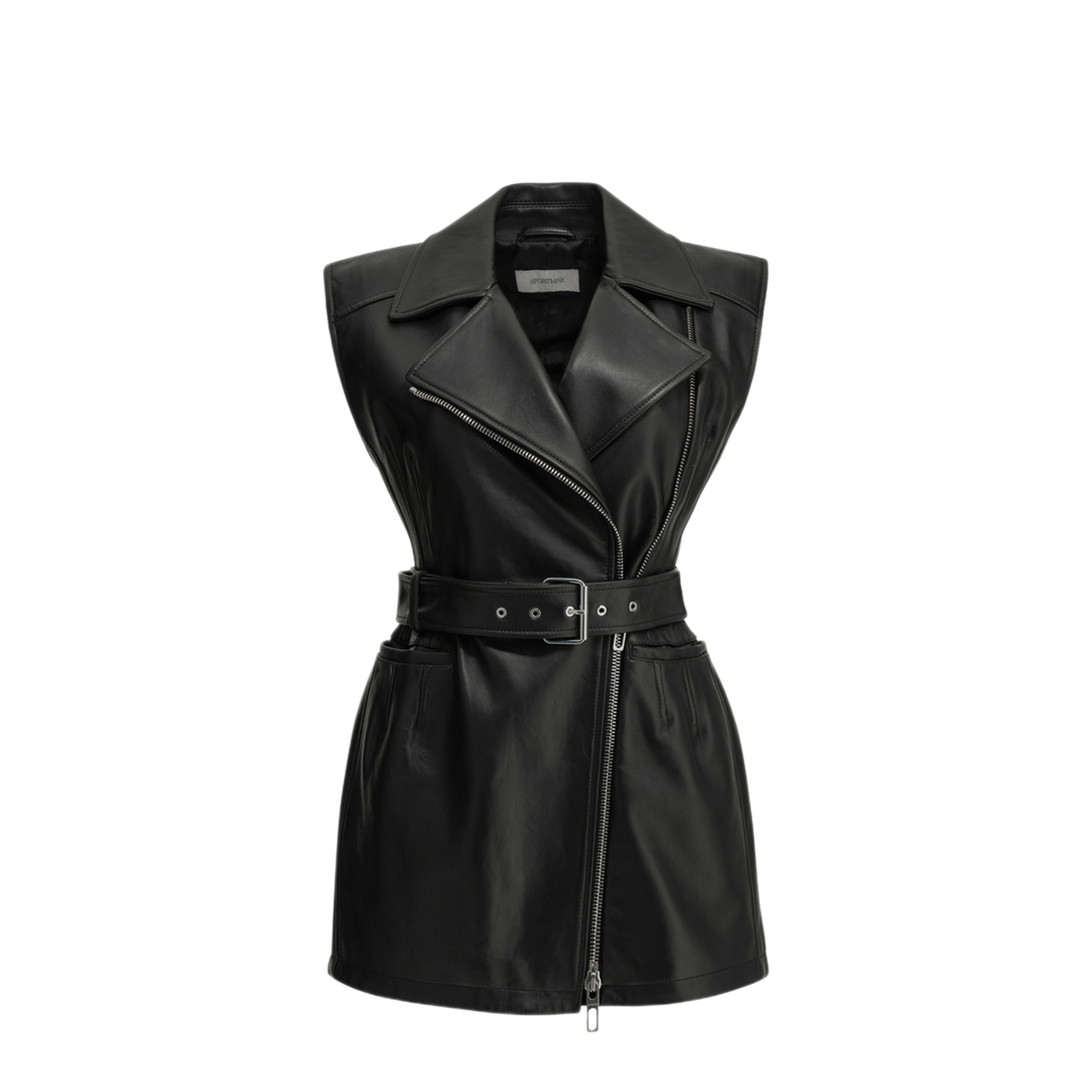 MAYFEYR -  - Sleeveless Leather Jacket - 2622446031600SPXFAVELLA002