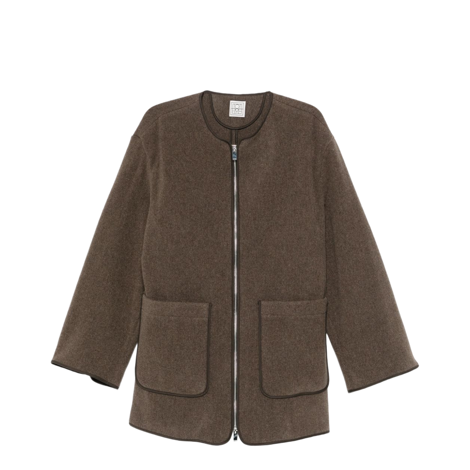 Brown Felt Jacket