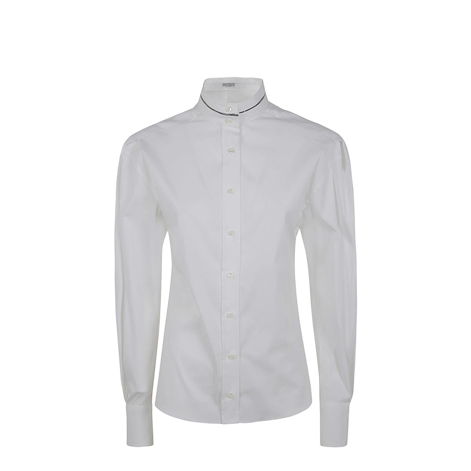 Turtle Neck Shirt - White