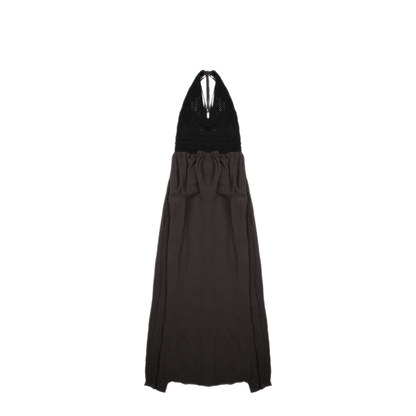 MAYFEYR - 120% LINO - Linen Dress With Crochet Detail - 33BLIW4PLK000G486700909