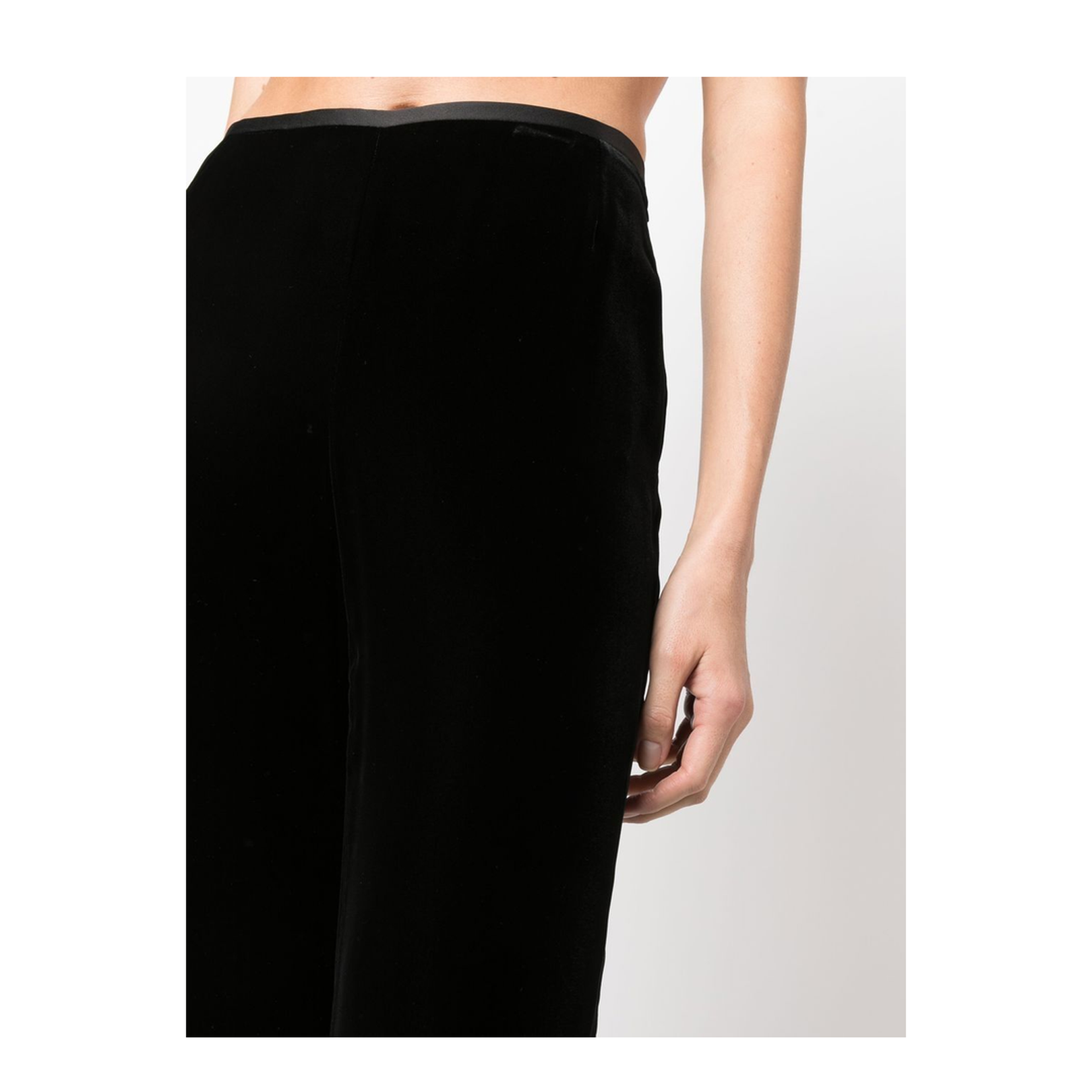 Velvet Palazzo Trousers
