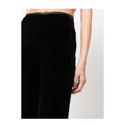 Velvet Palazzo Trousers