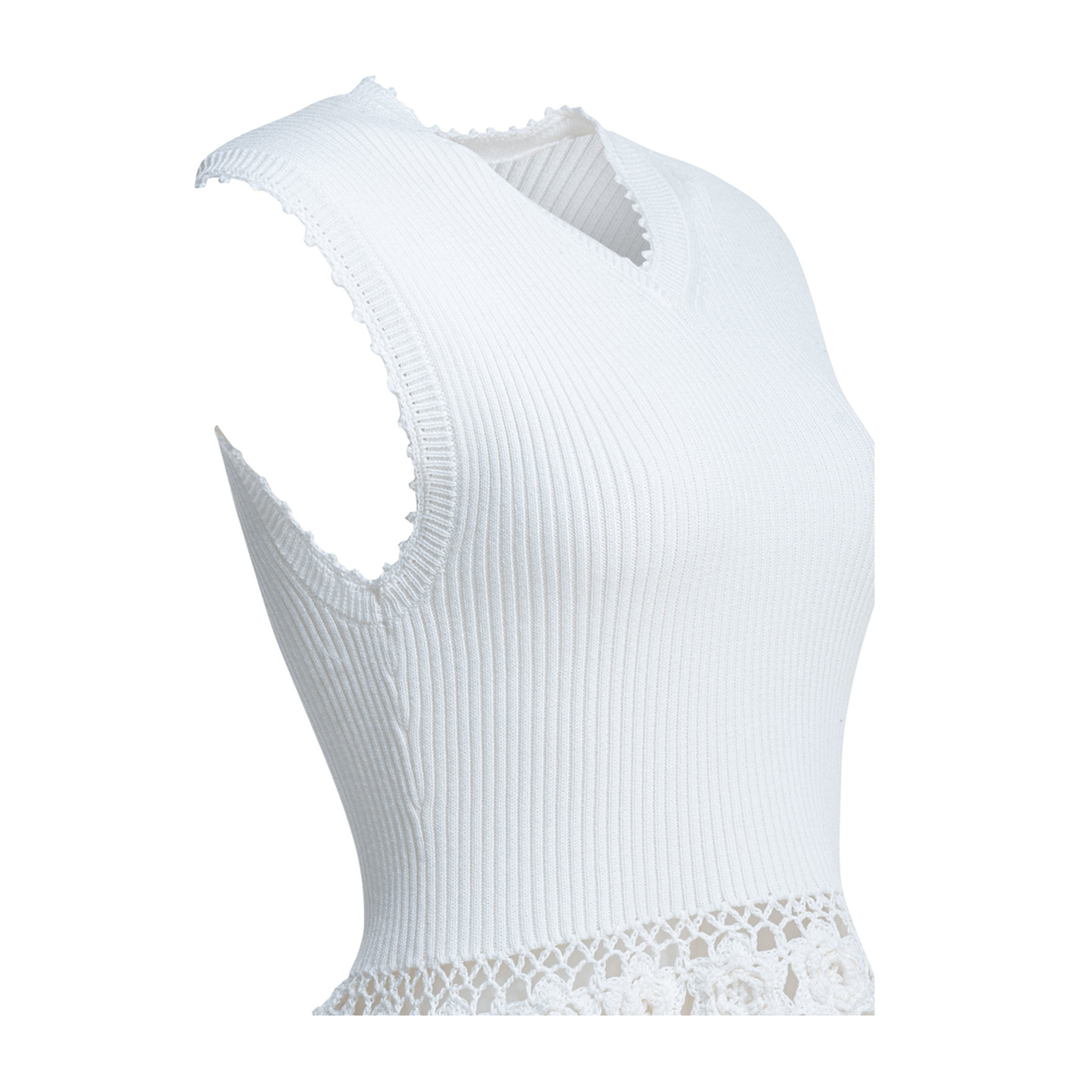 MAYFEYR - Ganni - Knitted Worked Vest - A1070251135