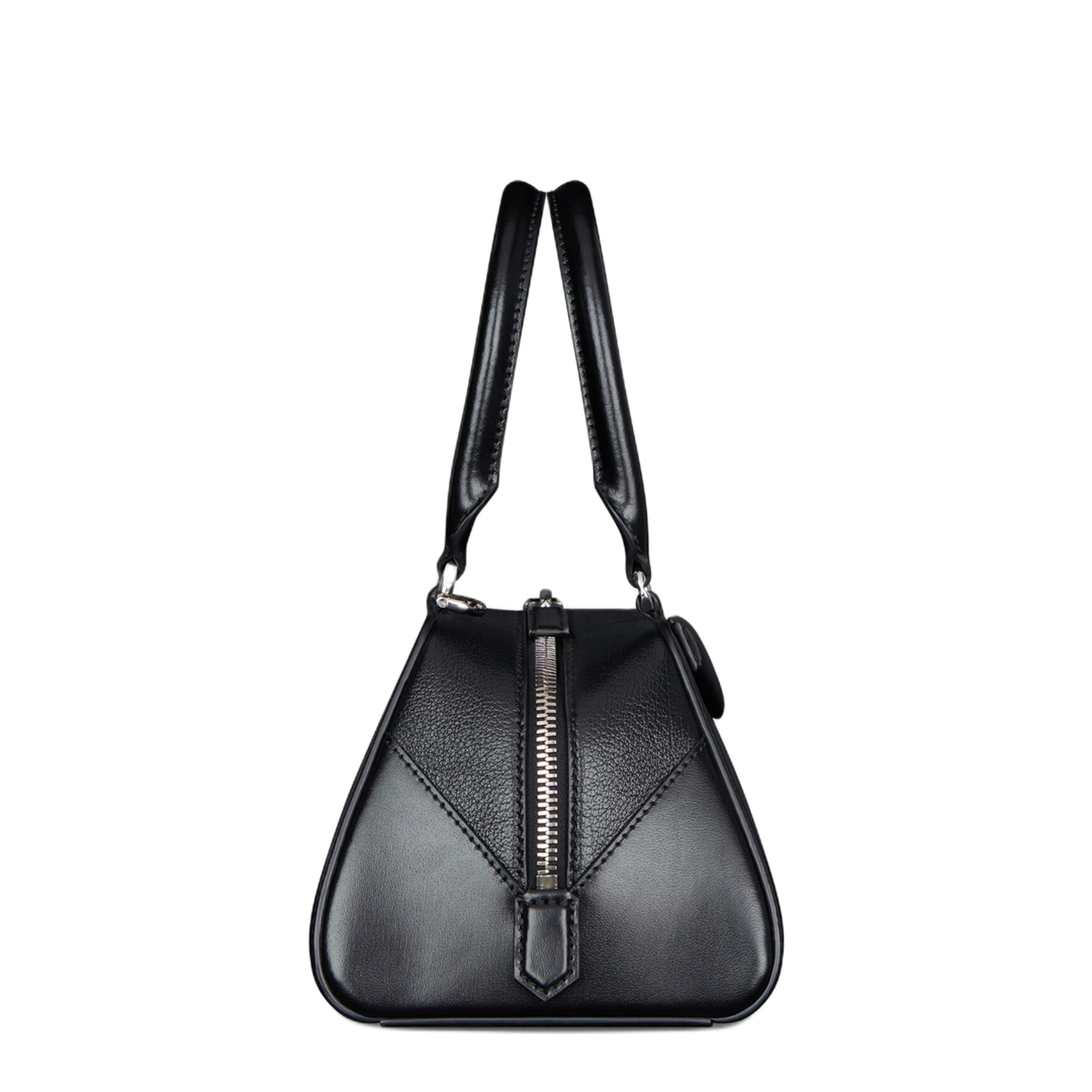 Small Antigona East-West Bag in Box Leather