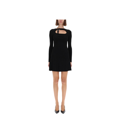 MAYFEYR - VERSACE JEANS COUTURE - Baroque Buckle Dress - 79HAOM01CMH23899