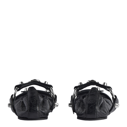 City Ballerina in Black/Silver