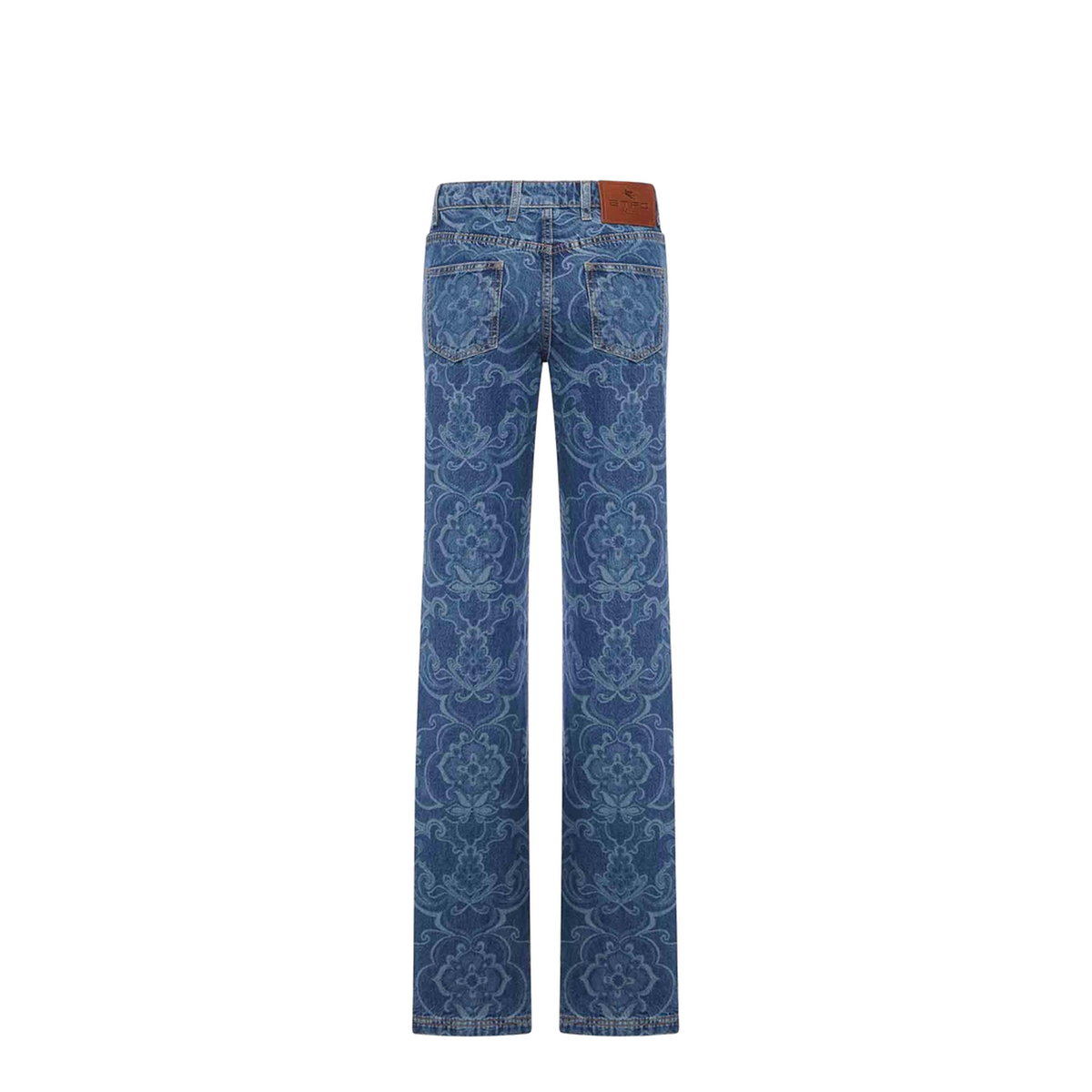 MAYFEYR - Etro - Jacquard Denim Jeans With Ornamental Pattern - WRNB0026AV11MS9880